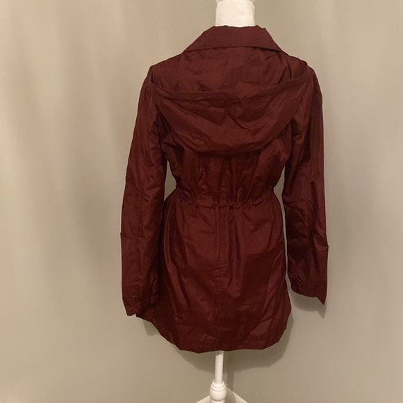 NWOT A New Day burgundy trench coat - Picture 2 of 2